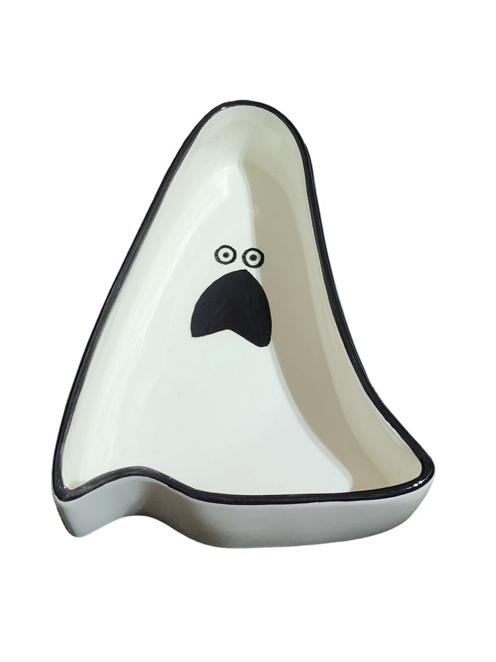 TAG Halloween ghost trinket candy dish bowl tray